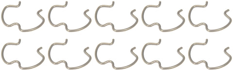 Dorman 800-801 Quick Connector Clips 4 Each-3/8 In., 1/2 In., And 5/8 In. Steel Clips, 12 Pack Universal Fit