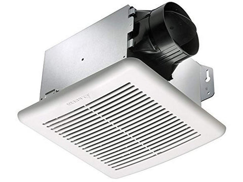 breez Delta BreezGreenBuilder GBR100H 100 CFM Exhaust Bath Fan with Dual Speed and Adjustable Humidity Sensor