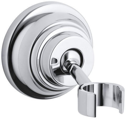 Kohler K-10599-CP Bancroft Wall-Mount Handshower Holder, Polished Chrome