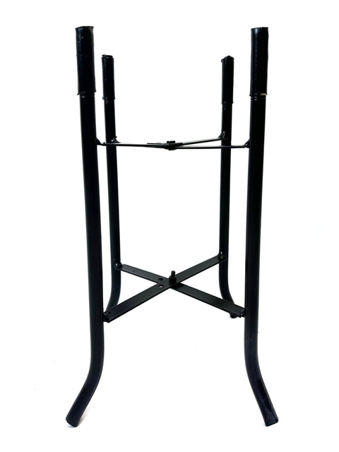 eLEDing Metal Base Rebar Cage Support Frame – Heavy-Duty Rectangular Powder-Coated Steel Reinforcement Structure for Concrete Footings & Outdoor Fixtures