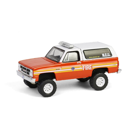 Truck 1/64 1987 GMC Jimmy, FDNY M.E.U., First Responders Series 2 67060-A