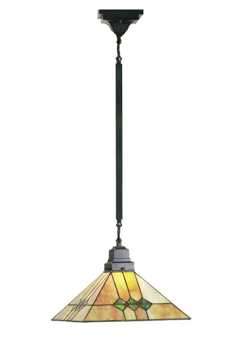 Meyda Tiffany 49114 Lighting, 13 sq. in, Bronze/Dark
