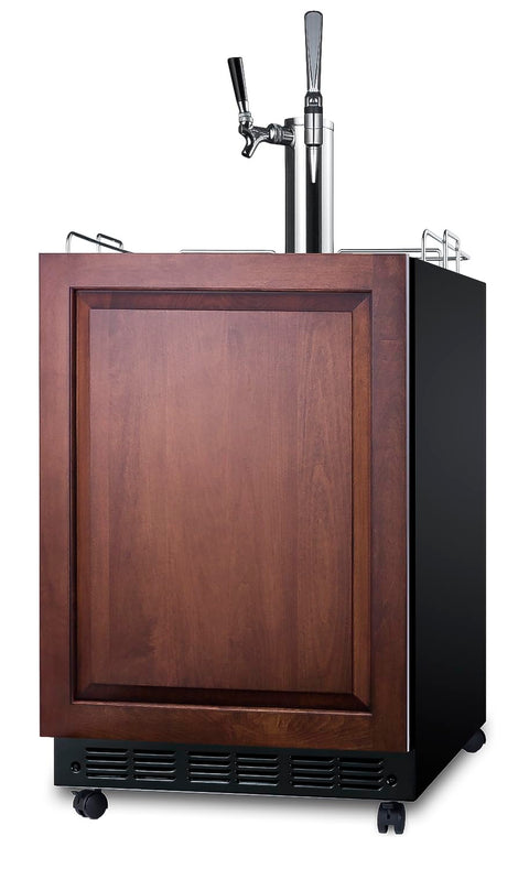 24 Inch Wide Cold Brew/Nitro Kegerator (Panel Not Included)