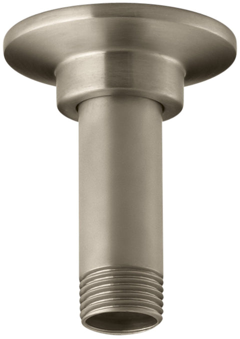 Kohler K-7396-BV 3" Straight Ceiling-Mount Shower Arm & Flange Bronze