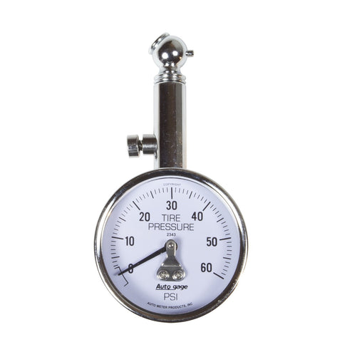 Auto Meter 2343 Autogage Mechanical Tire Pressure Gauge