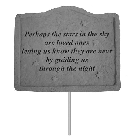 Kay Berry Inc Perhaps The Stars…Garden Stake, Multi Color