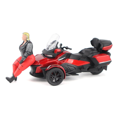 Diecast Masters BRP Bombardier Models 1:32 Scale Diecast Replica Can-Am Spdyer RT Limited, Deep Marsala Metallic | Item 60017
