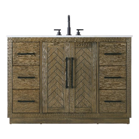 Chase Bathroom Vanity Hazel Oak