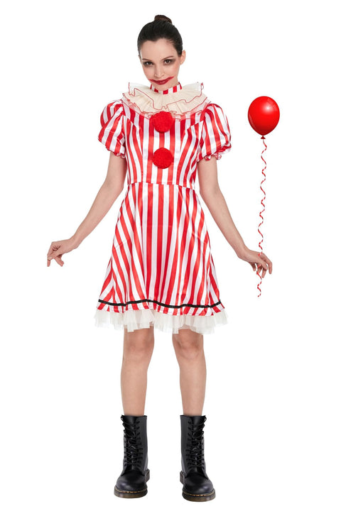 Toynk Clown Dress Women's Costume | One Size Fits Most