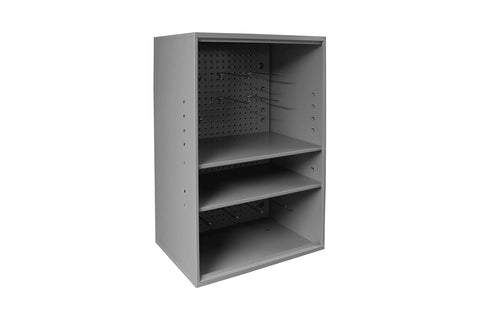 Abrasive Storage Cabinet with pegboard