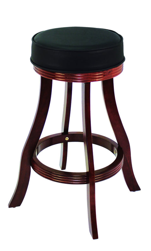 RAM Gameroom Products 30-Inch Backless Barstool, English Tudor Finish, 30-Inch