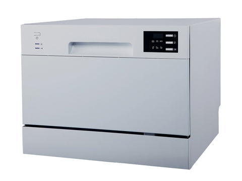 SPT SD-2225DSA Energy Star Countertop Dishwasher with Delay Start & LED – Silver