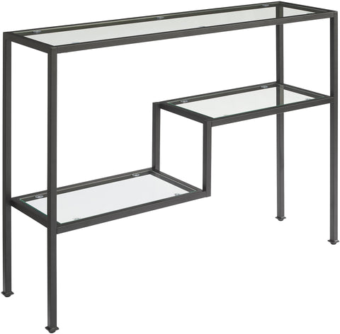 Sloane Entryway Console Table Matte Black