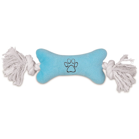 Zanies Tiny Tugger Dog Toys, Blue, 7"