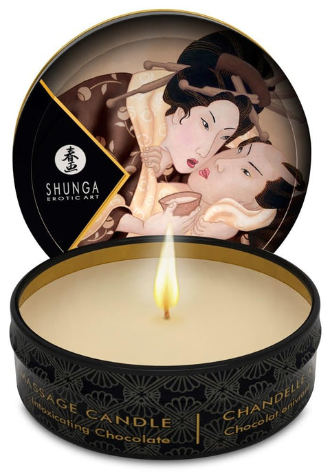 Mini Massage Candle - Excitation - Intoxicating Chocolate - 1 Fl. Oz.