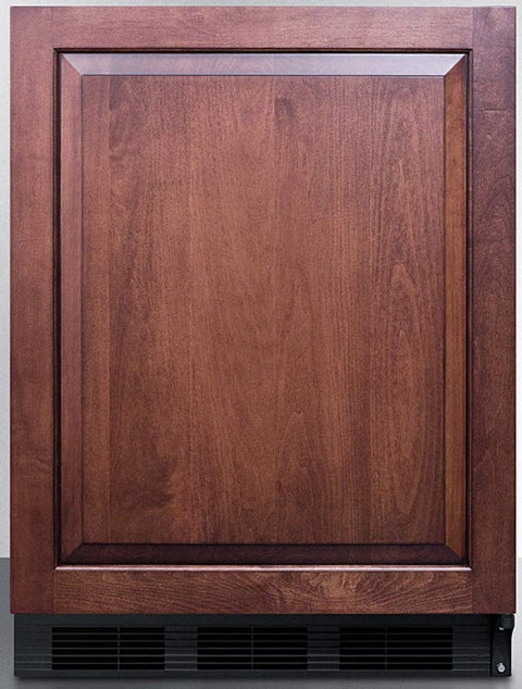 Summit 24" Refrigerator, Built-In Undercounter Fridge, 5.5 cu.ft. Capacity, ADA Compliant, Panel Ready*- AR5BSIF *Panel not included