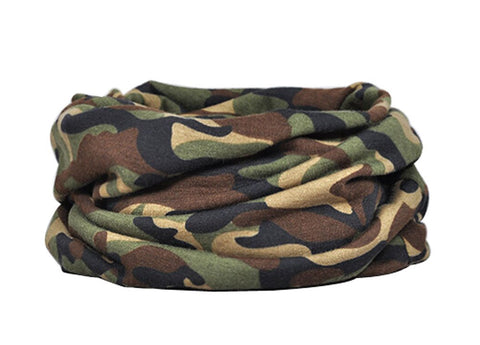 Camouflage Pattern Cycling Hiking Outdoor Sports Neck Warmer/Gaiter D