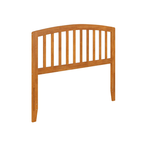 AFI, Richmond Slatted Full Solid Wood Headboard, Light Toffee