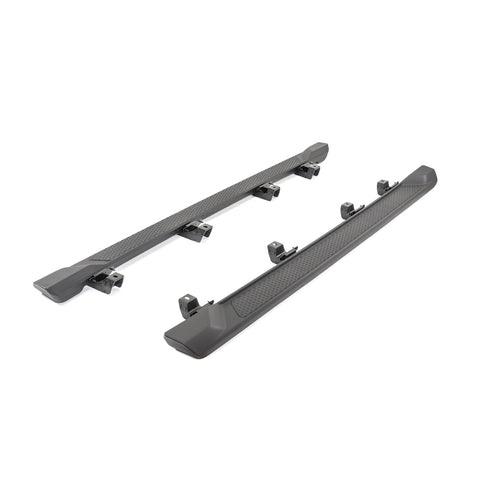 Black Horse OEM Replica Running Boards Textured Black Compatible with 2020-2026 Jeep Gladiator JT-RJEGL20