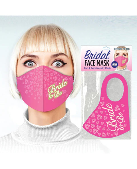 Little Genie Productions LIG76878: Bride to Be Glow in The Dark Mask