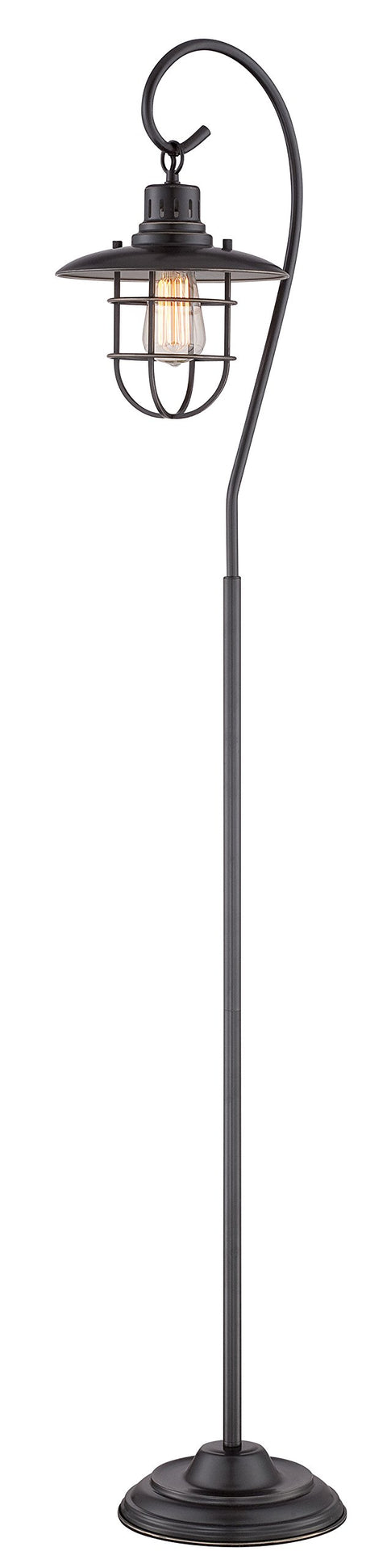 Lite Source Floor Lamps Ls-81456D/Brz Lanterna Ii Floor Lamp, Dark Bronze 58.5" x 9" x 13"
