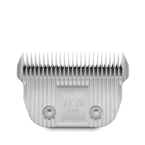 JOYZZE Raptor/Falcon Series A Wide Blade - Professional Grade Dog Clipper Grooming Blades, Detachable, Replacement - Stainless Steel, Coated Ceramic, (A Series #7FW)