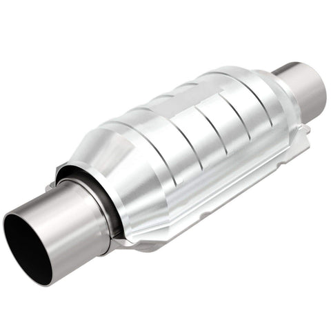 MagnaFlow Catalytic Converter 99206HM: 2.25"/2.5" Inlet/Outlet, HM Grade, Universal Fit (Federal/EPA Compliant)