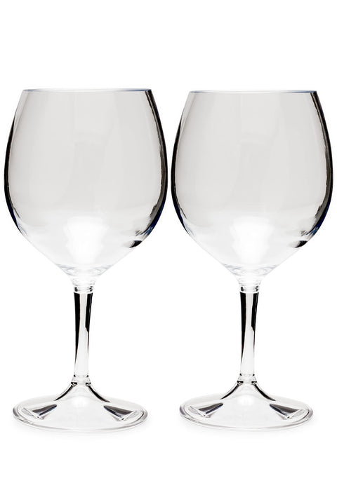 GSI Outdoors Nesting Red Wine Glass Set for Compact Storage and Comfortable Drinking, 15 fl. oz., 79312
