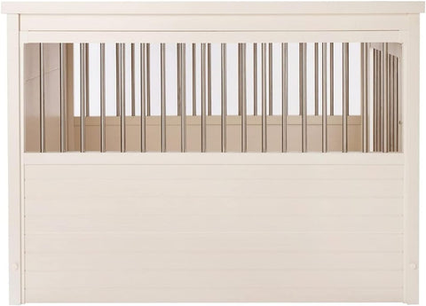 Pet Crate/End Table Medium Indoor Pet Crate Antique White