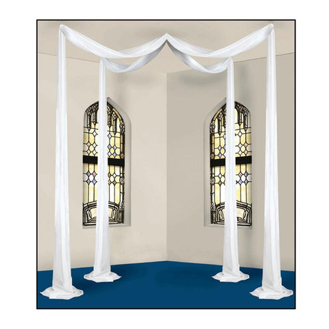 Elite Collection Celebration Canopy (white; covers approximately 32 sq. ft.) Party Accessory (1 count) (1/Pkg)