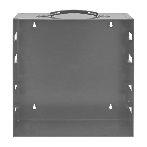 Metal Rack for Plastic Compartment boxes 5 Large Gray