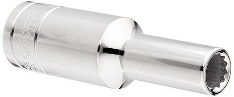 Williams 32809 12 Point Deep Socket with 1/2-Inch Drive, 9mm