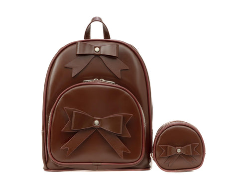 MCKLEIN ARCHES, Leather Bow Backpack