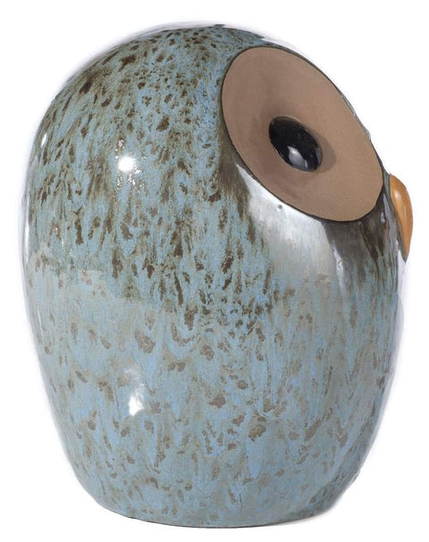 Alfresco Home Ceramic Owl Figurine, Large