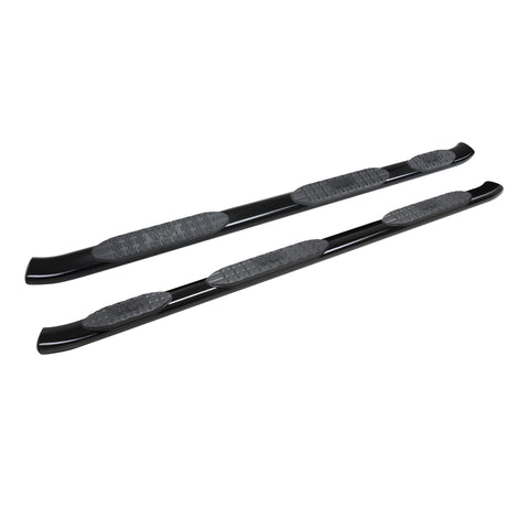 Westin 21-534735 PRO TRAXX 5 Oval Wheel to Wheel Nerf Bars fits 2019-2025 Ram 1500 Quad Cab 6'5" Bed (Exc 1500 Classic) Black Pair