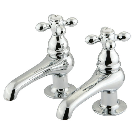 Kingston Brass KS3201AX Restoration Basin Tap Faucet, Chrome, 3.88 x 3.5 x 1.75