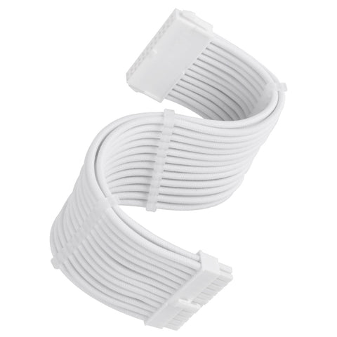 SilverStone PP07E-MBW Super Flexible PSU Extension Cable, 1 x 24pin ATX, SST-PP07E-MBW-V2