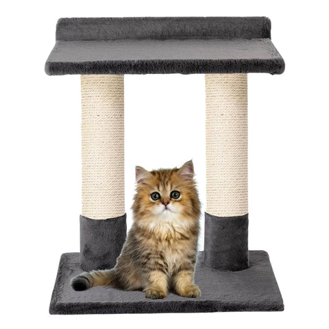 Noba 24 Inch Classic Comfort for Indoor Modern Premium Cats and Kittens Scratcher Larger Base for Better Stability, (Grey, Natural)
