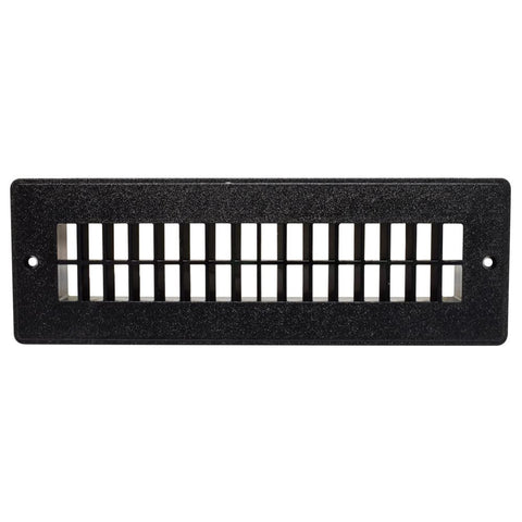 VALTERRA A10-3366VP Black Heat and A/C Floor Register (2-1/4" x 10")