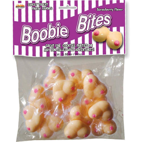 Hott Products Boobie Bites, Strawberry, 4.5 Ounce