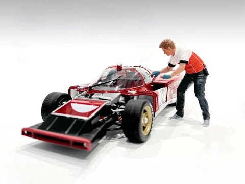 American Diorama Race Crew Figure #6 for 1/18 Scale Models AD-19006