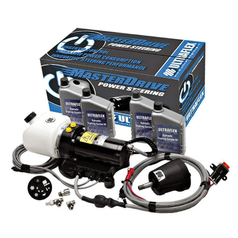 uflex 32CC Tilt Helm and Mechanism, Control Pad, Power Steering Pump