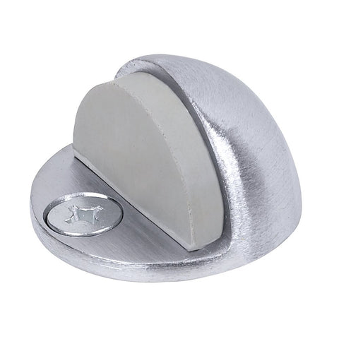 Tell Manufacturing DT100033 Low Style Floor Stop, Satin Chrome Cast