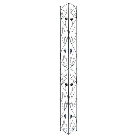 Achla Designs Downspout Wrought Iron Garden Trellis