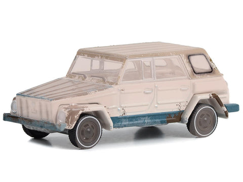 1974 Thing (Type 181) Beige (Weathered) (2010-Current) TV Series Hollywood Series Release 39 1/64 Diecast Model Car by Greenlight 44990D