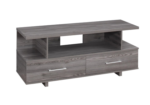 Monarch Specialties TV Stand, Grey,