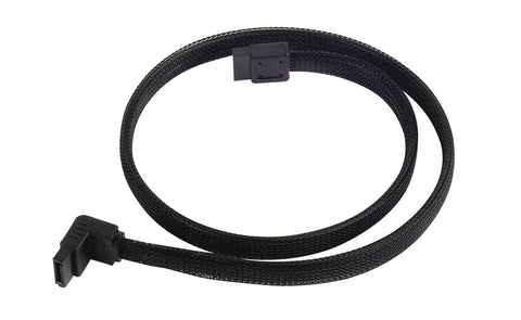 Silverstone Tek 90 Degree SATA III Cable with Non-Scratch Locking Mechanism (CP08)