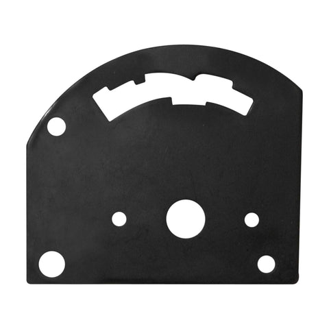 B&M 80710 3-Speed Reverse Pattern Gate Plate for Pro Stick Automatic Shifter , Black
