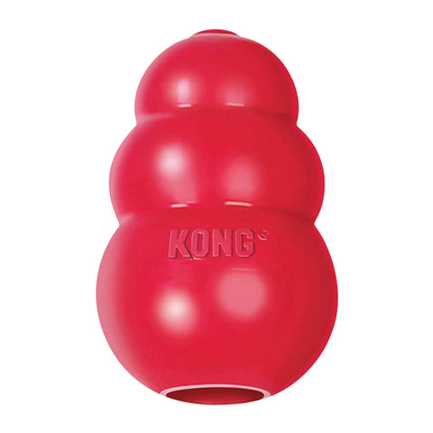 KONG Classic Stuffable Dog Toy - Fetch & Chew Toy for Dogs - Treat-Filling Capabilities & Erratic Bounce for Extended Play Time - Durable Natural Rubber Material - for Extra Large Dogs