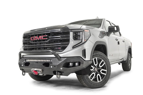 Fab Fours - GS23-X5852-1 - Fab Fours GS23-X5852-1 Matrix Front Bumper Fits 23 Compatible with/Replacement for Sierra 1500